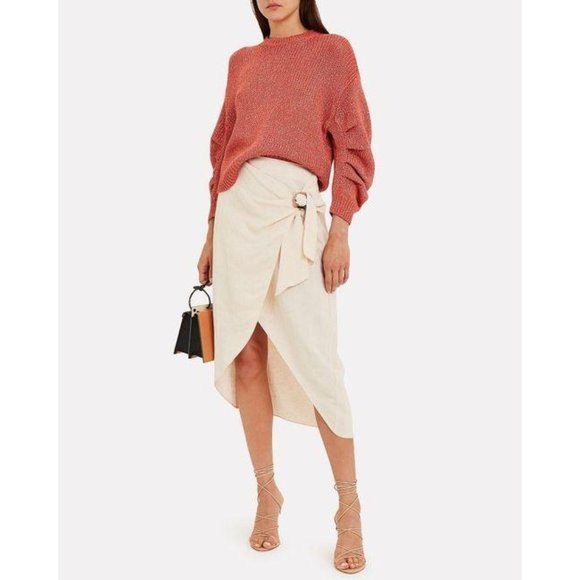 Ulla Johnson Tops - NEW ULLA JOHNSON Coral Tunis Metallic Sweater